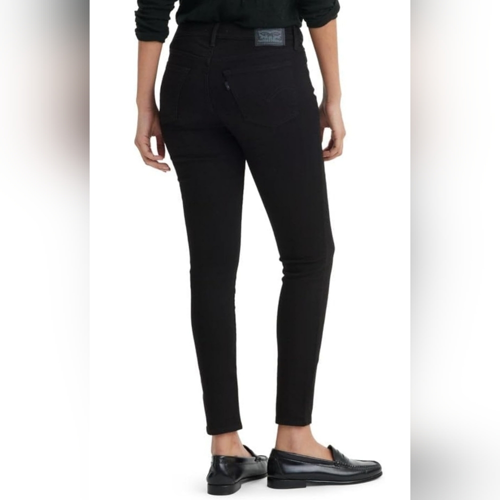 LEVI’S 711 Skinny Jeans Black 32x30 NWT
